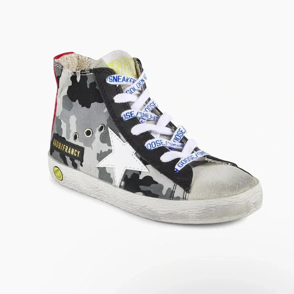 Golden Goose  Francy Camouflage Star Sneakers - Picture 1 of 14